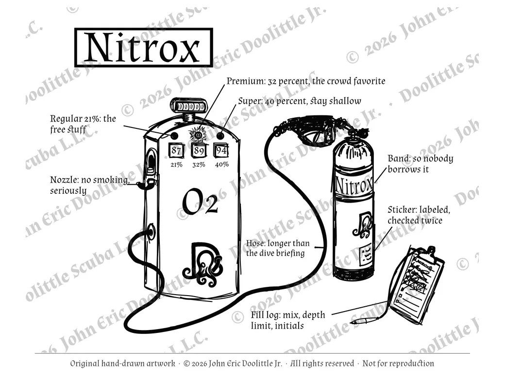 Nitrox design preview, watermarked