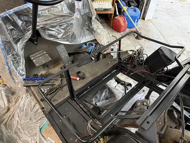 Down to the bare frame