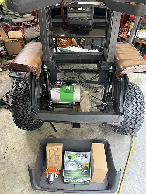 New motor and seats