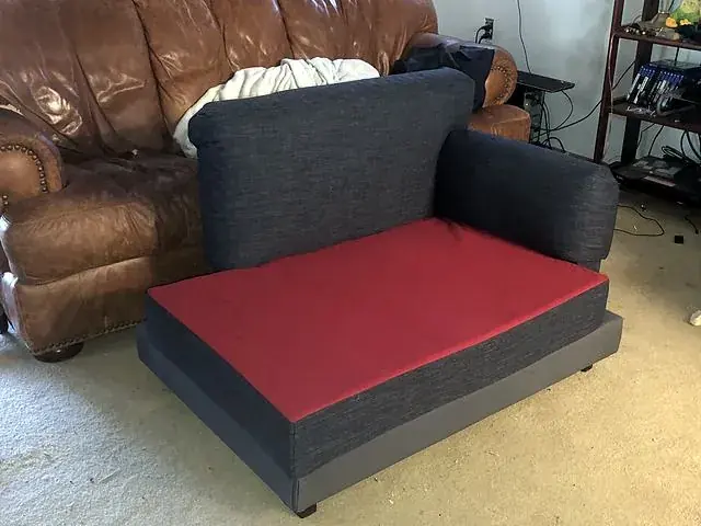 Red cushion