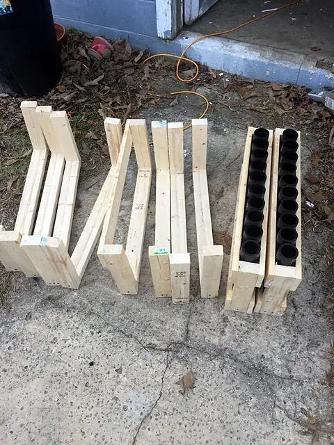 Racks built