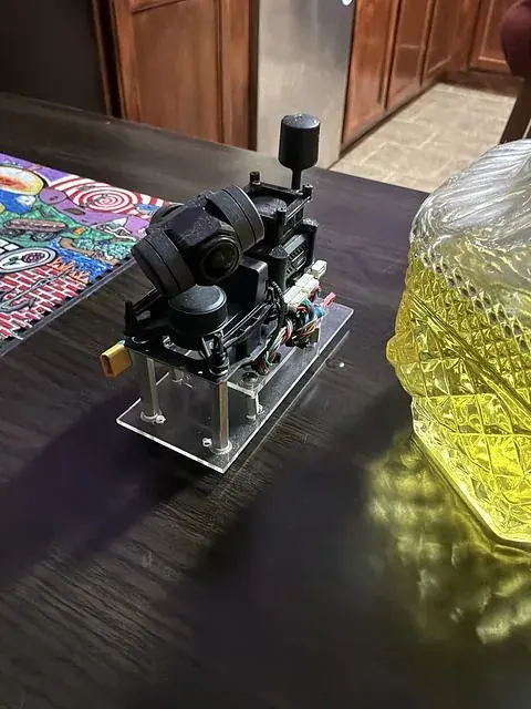 The finished rig