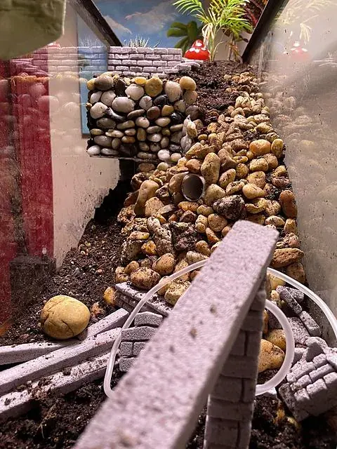 Pebble slope