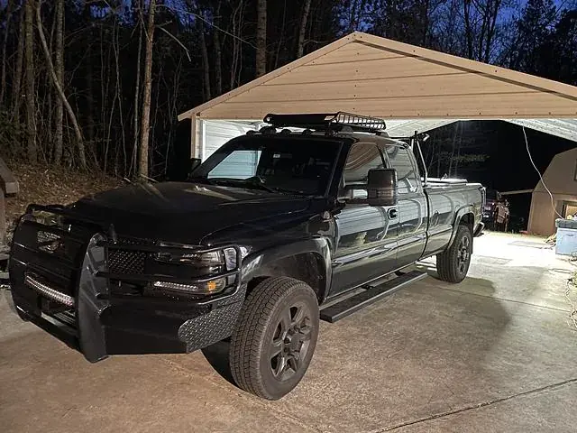 Lifted, light bar on